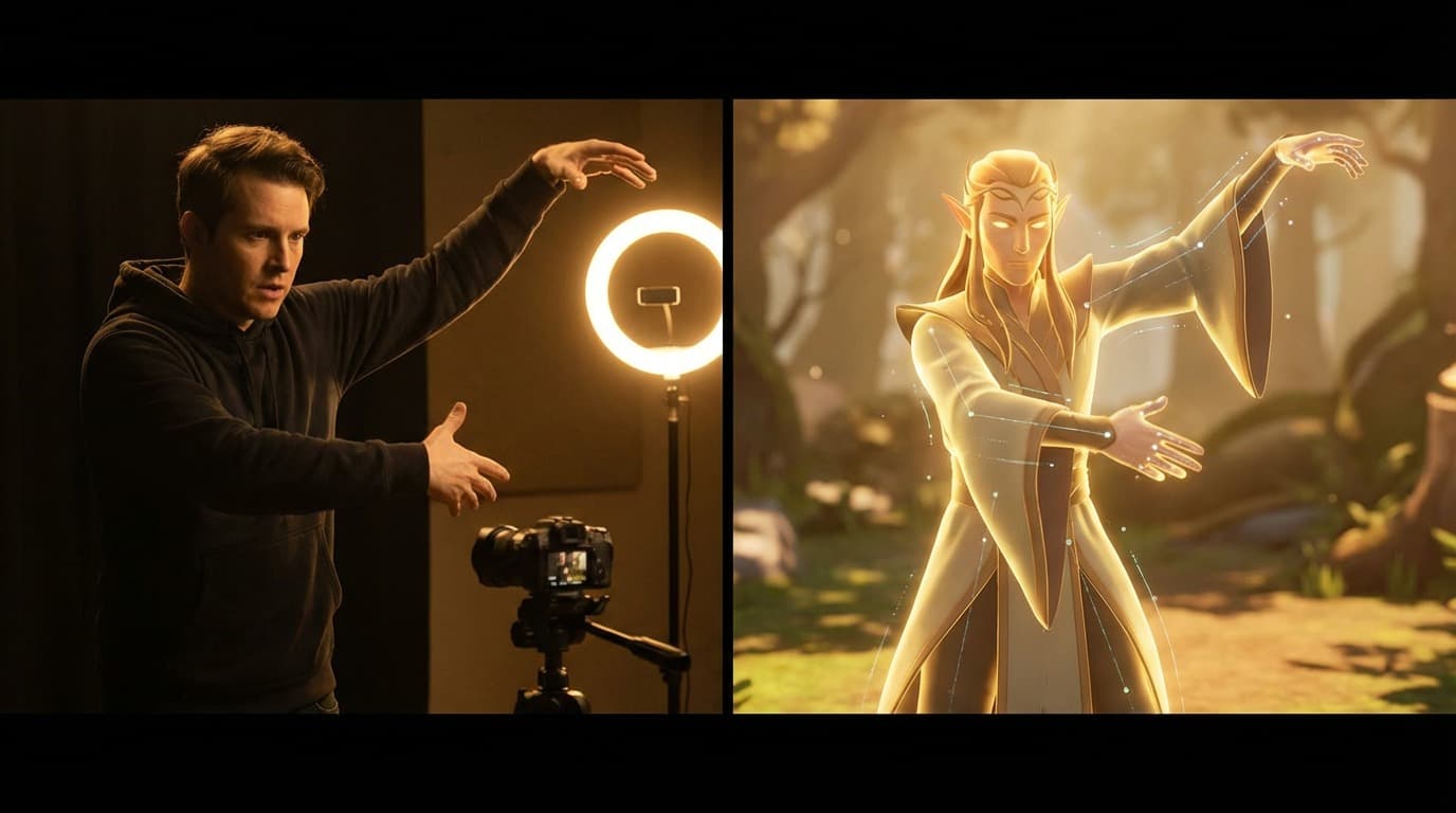 Runway Act Two example output